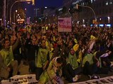 Los Mossos se manifiestan en Barcelona
