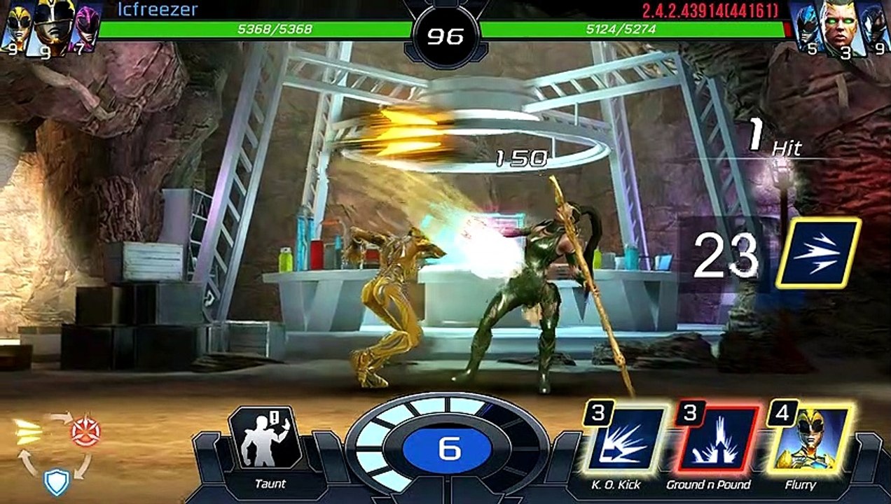 04 Power Rangers Legacy Wars - Trini Slow Motion