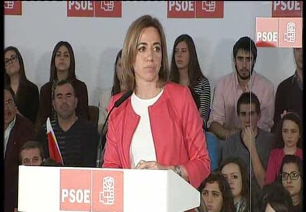 Chacón: "Lo único que puede tener el PSOE hoy es el inmovilismo"