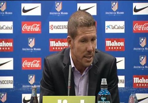 Simeone sobre Reyes: No hay tiempo para esperar a nadie