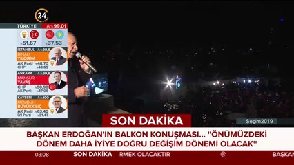Cumhurbaşkanı Erdoğan konuşma yaptı