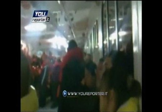 Un videoaficionado muestra los momentos de la evacuación en el Costa Concordia