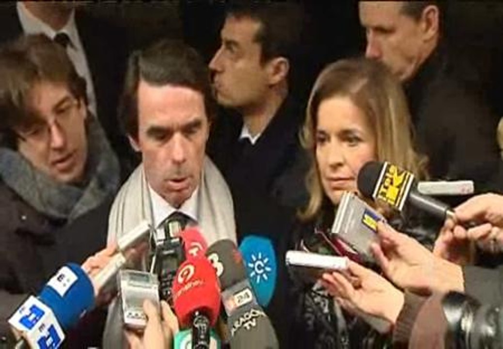 Aznar: "El nombre de Manuel Fraga merece ser es...