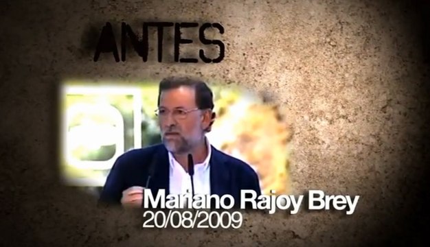 La política fiscal del PP, antes y después de llegar al Gobierno