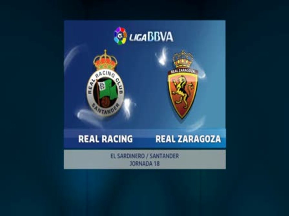 RACING 1 - ZARAGOZA 0