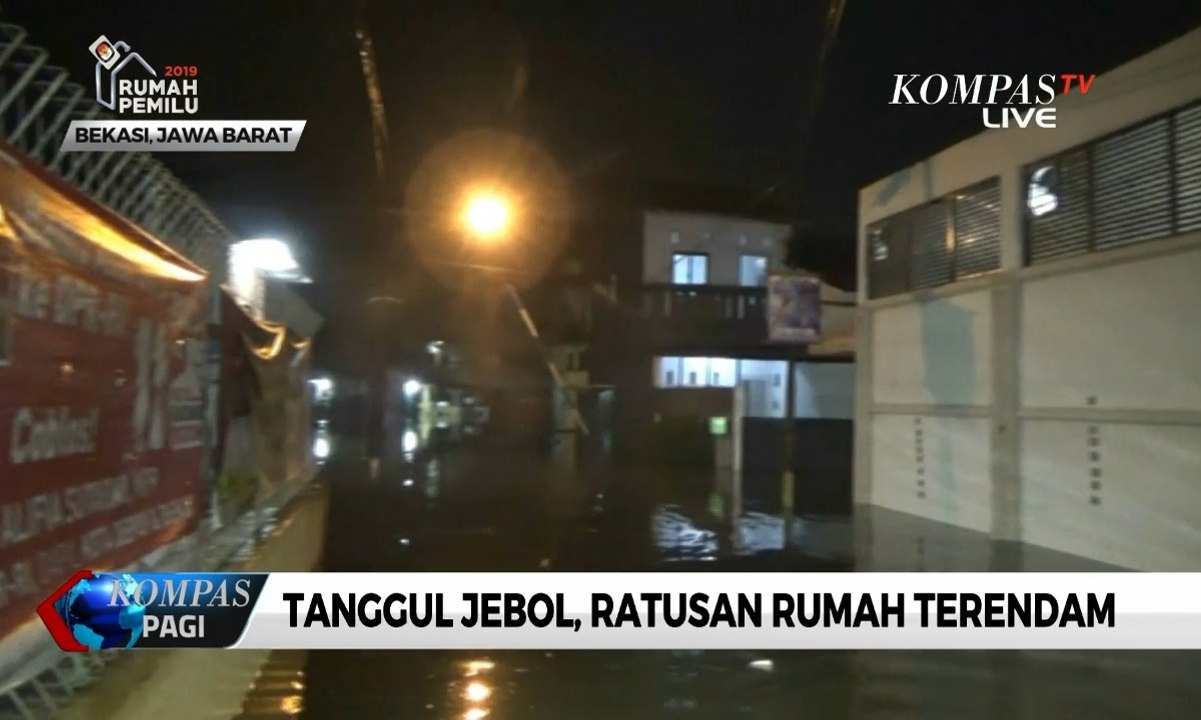 Banjir 1,5 Meter Rendam Ratusan Rumah di Perumahan Dosen IKIP