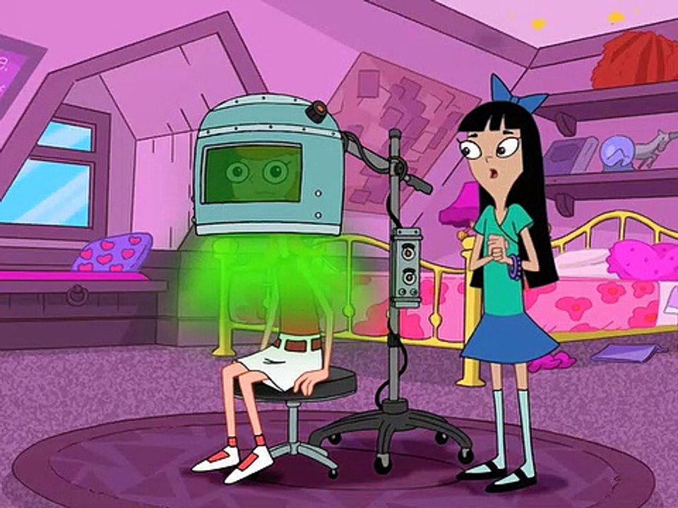 Phineas and Ferb S03E07.Bad.Hair.Day..Meatloaf.Surprise video