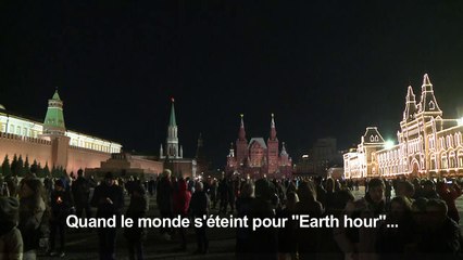 Quand le monde s'eteint pour "earth hour"...