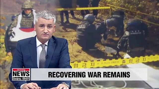 S. Korea begins recovering Korean War remains within DMZ, without N. Korea