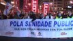 Miles de personas se manifiestan contra los recortes en la Sanidad gallega