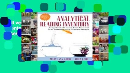 Full version  Analytical Reading Inventory: Comprehensive Standards-Based Assessment for All