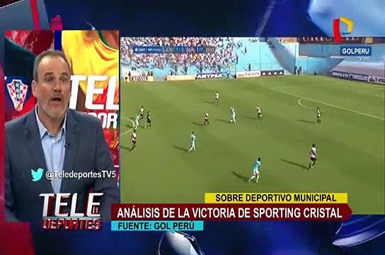 Sporting Cristal vence 2 – 0 a Deportivo Municipal por la Liga 1