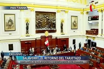 EXCLUSIVO: Daniel Salaverry y el regreso del ‘tarjetazo’ en el Congreso