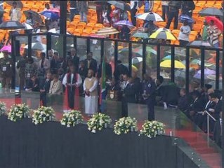 Sudáfrica despide a Nelson Mandela