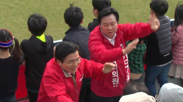 황교안 '경기장 안 유세' 논란... 몰랐다 vs 만우절 거짓말 / YTN