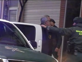 Así actuó Basterra durante el registro de su vivienda