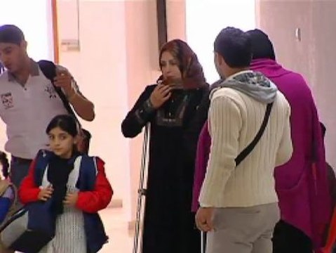 La refugiada siria recibirá tratamiento médico en España