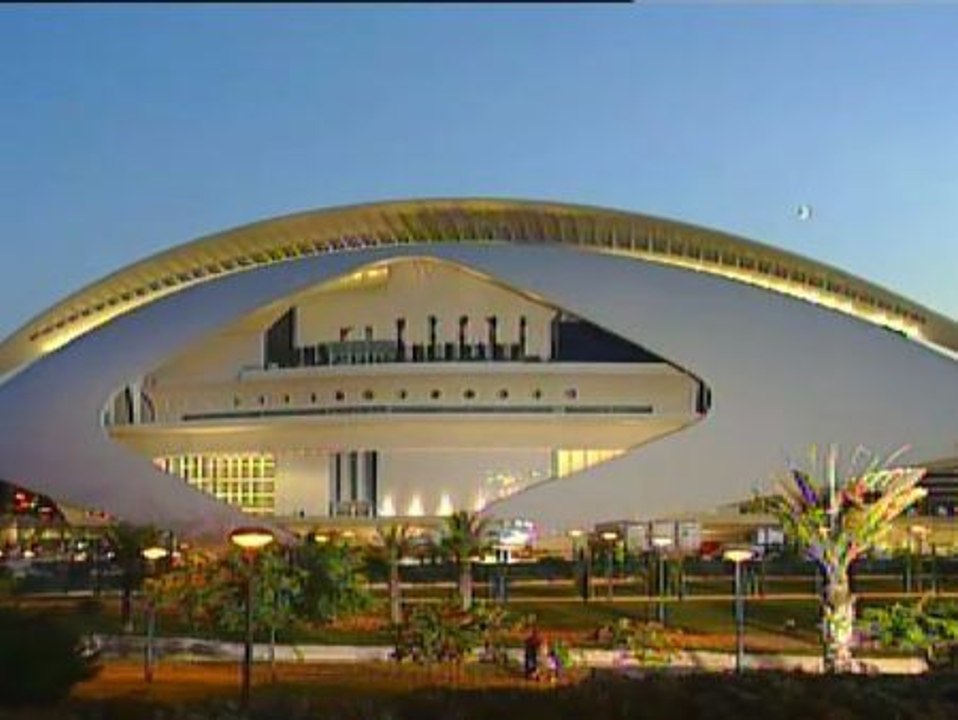 Desprendimientos en el Palau de las Artes de Valencia