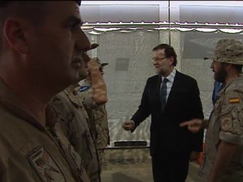 Rajoy destaca la labor de las tropas españolas en África contra la piratería