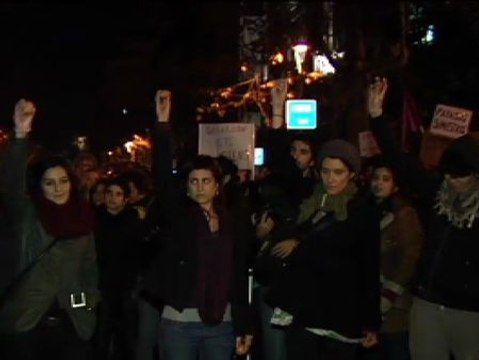 Manifestación contra la reforma del aborto en Barcelona