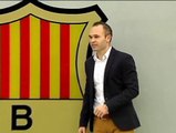 Iniesta renueva hasta 2018