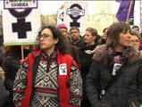 Marcha contra la Ley del Aborto en Bilbao