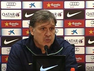 Gerardo Martino: "El objetivo fundamental es jugar mejor"