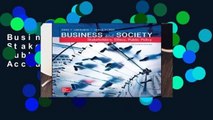 Business and Society: Stakeholders, Ethics, Public Policy (Irwin Accounting)