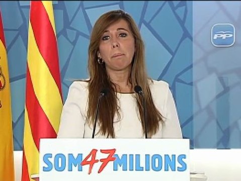 Sánchez-Camacho: Este acuerdo rompe la democracia