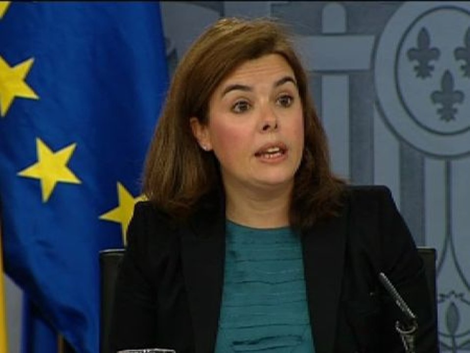 Sáenz de Santamaría dice que el Gobierno decidió preservar "derechos de todos los españoles" frente al proyecto Eurovegas