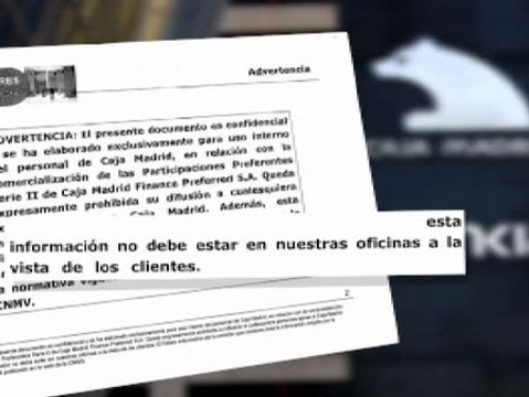 Caja Madrid aleccionaba a sus empleados para vender preferentes