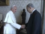 El Papa Francisco y el primer ministro israelí, juntos por primera vez