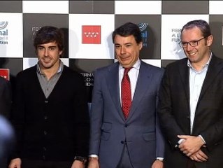 Fernando Alonso contento con su exposición