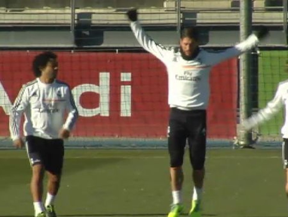 Ramos se entrena entre rumores de traspaso