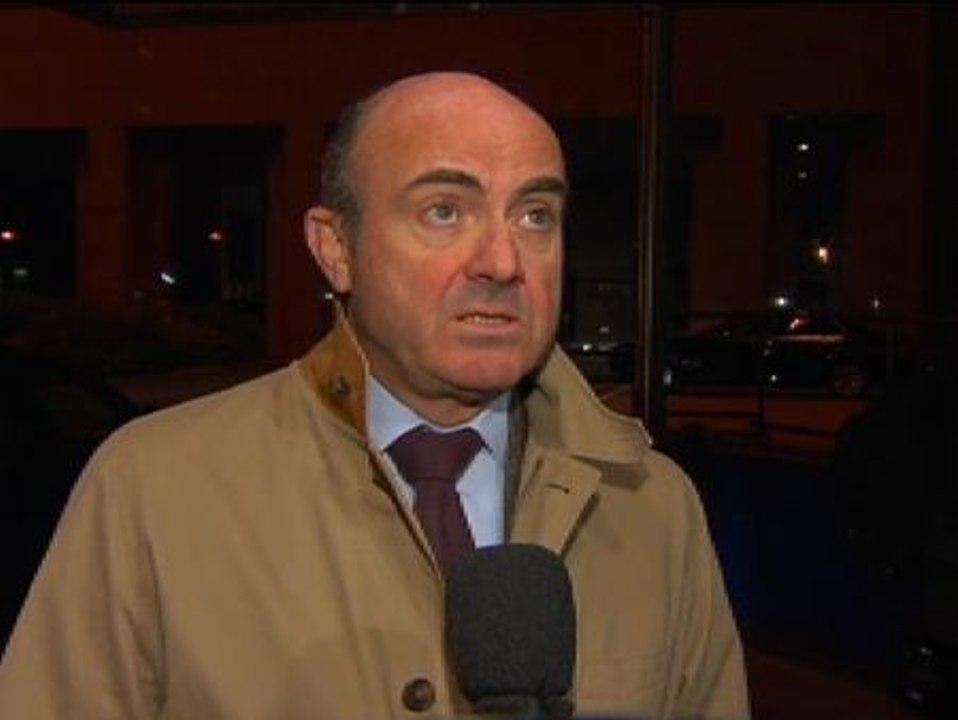 De Guindos ratifica el compromiso de España para bajar el déficit