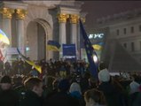 Más de cien mil ucranianos piden en Kiev ser parte de Europa