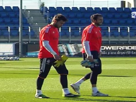 Los chicos de Ancelotti se recuperan tras la goleada al Almería