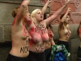 Las cinco españolas de Femen ya han quedado en libertad