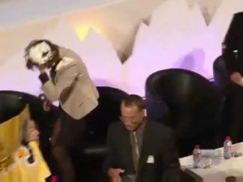 La Fiscalía pide 5 años de cárcel para los supuestos autores del tartazo a Yolanda Barcina