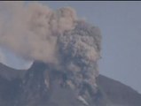 El despertar del volcán Sinabung