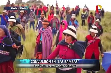 Convulsión en Las Bambas: paralización y pérdidas