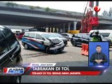 Tiga Mobil Wartawan Tabrakan Beruntun di Tol Bekasi