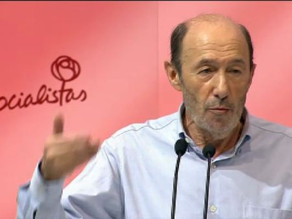 Rubalcaba: "El PSOE ha vuelto"