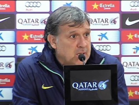 Tata Martino: El Barça no tiene jugadores que puedan darse el lujo de no tener un buen partido y ganar