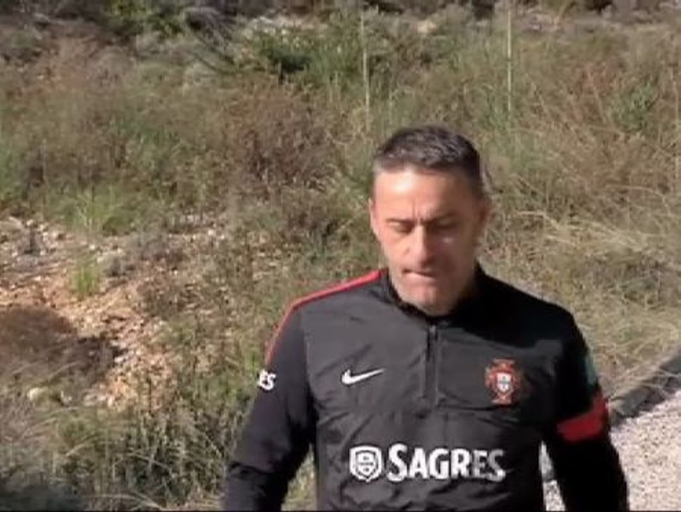 Cristiano no se ha dejado ver en la concentración de Portugal