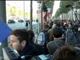 Abucheos a Hollande durante el Día del Armisticio en París