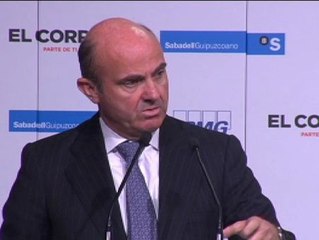 Luis de Guindos: "2014 va a ser un año de recuperación"