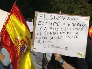 El PP cree que son "injustas" las críticas que recibió el gobierno y el PP en la manifestación de víctimas