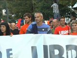 La izquierda abertzale se manifiesta en Bilbao contra los 