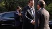 Frío saludo entre Rajoy y Mas a la llegada del Foro 5+5